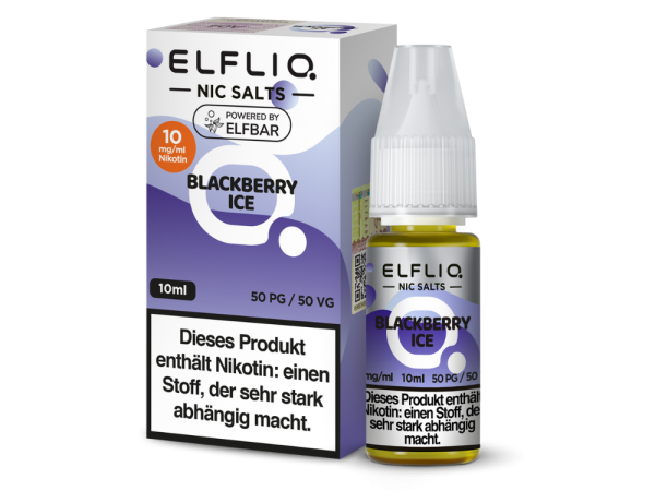 Liquid Blackberry Ice - Elfliq by Elf Bar