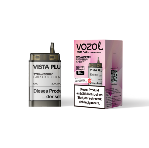 Vozol Vista Plug Ez Strawberry Raspberry Cherry Pod Set