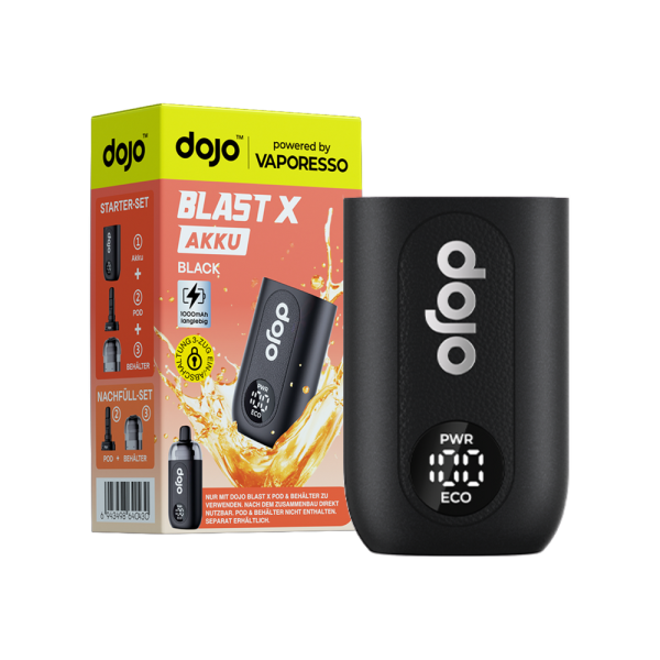 Dojo Blast Black Akkuträger - 1000mAh