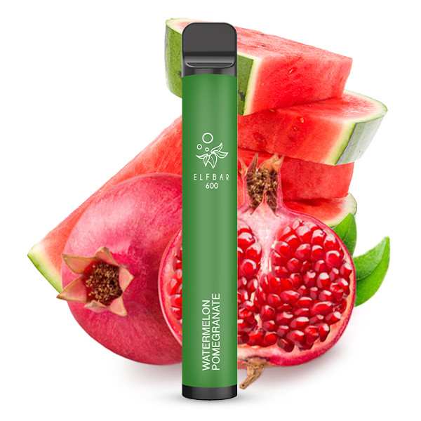 ELFBAR 600 Watermelon Pomegranate 20mg Nikotin