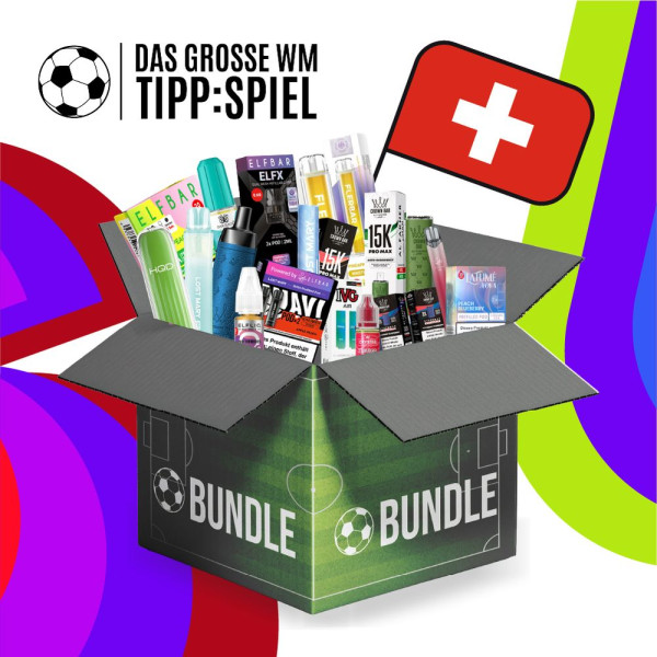 WM 2026 Flag Vape Set - Schweiz