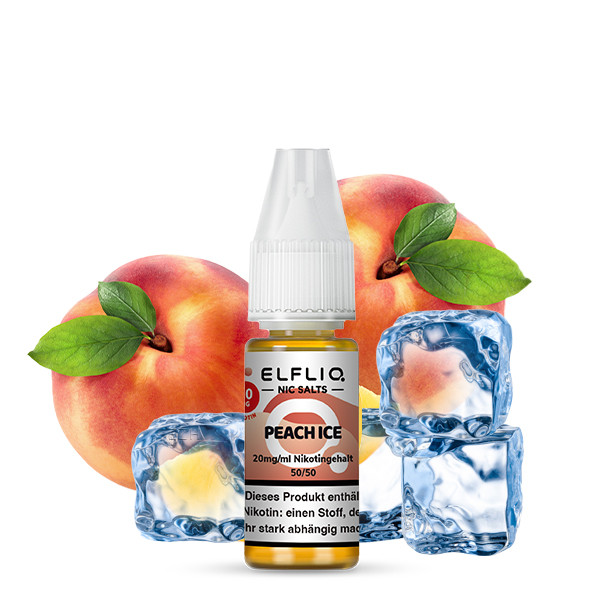Liquid Peach Ice - Elfliq by Elf Bar
