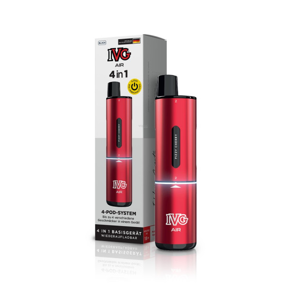 IVG Air 4in1 - 1100mAh Device - Farbe: Red
