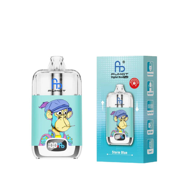 Fumot Digital Box Pod Kit - Farbe: Storm Blue