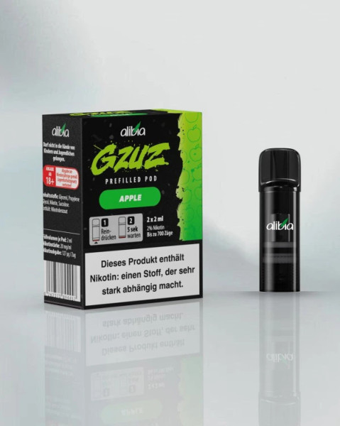 Gzuz Prefilled Pods - Apple - 2er Pack