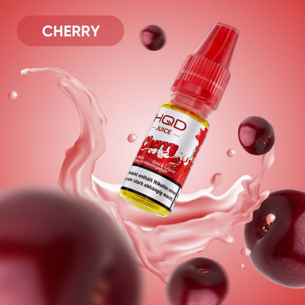HQD Cirak Juice - Cherry - 18 mg/ml Nikotingehalt