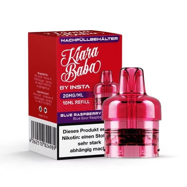 KIARABABA - 10ml Pod - Blue Raspberry Kizzez