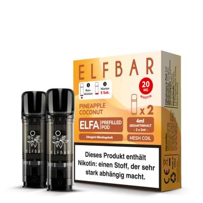 ELFBAR ELFA Pineapple Acai 20mg Nikotin 2er Pack