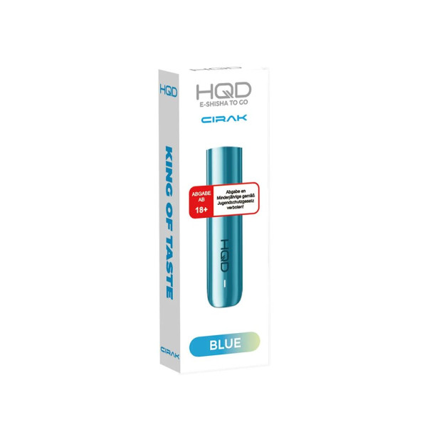 HQD Cirak - Pod Kit - 370 mAh Akku - Farbe: Blau