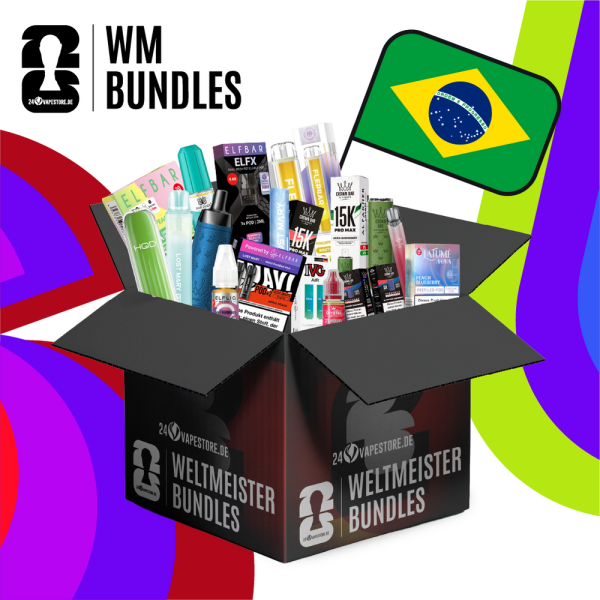 WM 2026 Flag Vape Set - Brasilien