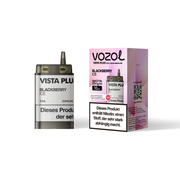 Vozol Vista Plug Ez Blackberry Ice Pod Set