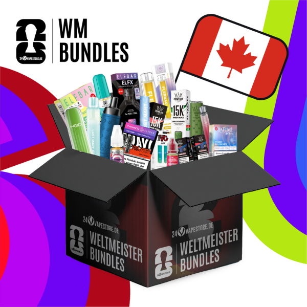 WM 2026 Flag Vape Set - Kanada