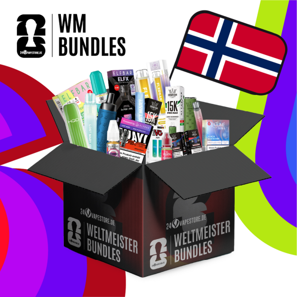 WM 2026 Flag Vape Set - Norwegen