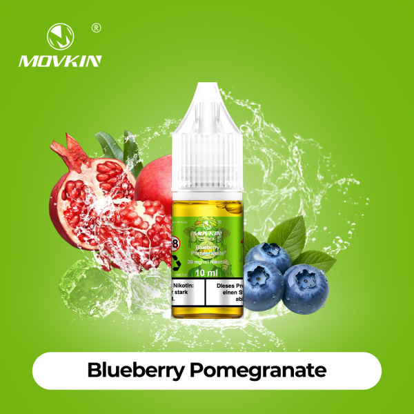 Movkin Liquid - Blueberry Pomegranate - 10ml