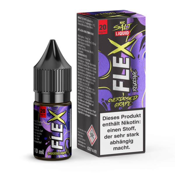 Revoltage Flex Overdosed - Grape - Nikotinsalz Liquid