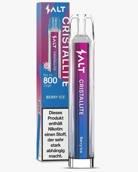 Salt Cristallite Berry Ice 20mg/ml Einweg E-Zigarette