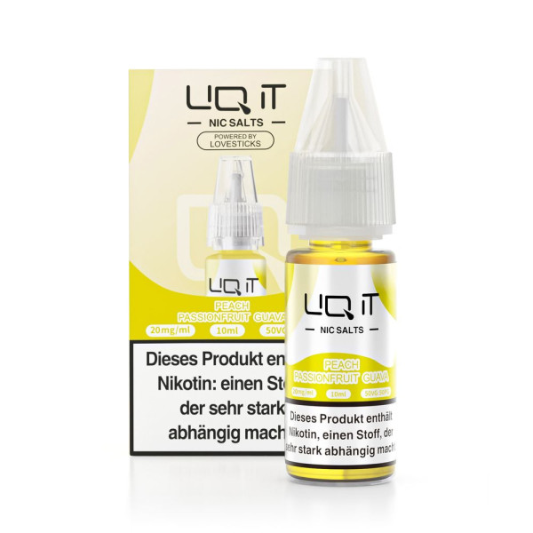 LIQ IT Liquid - Peach Passionfruit Guava