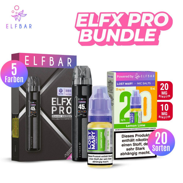 Lost Mary Liquid + ELFX Pro Bundle