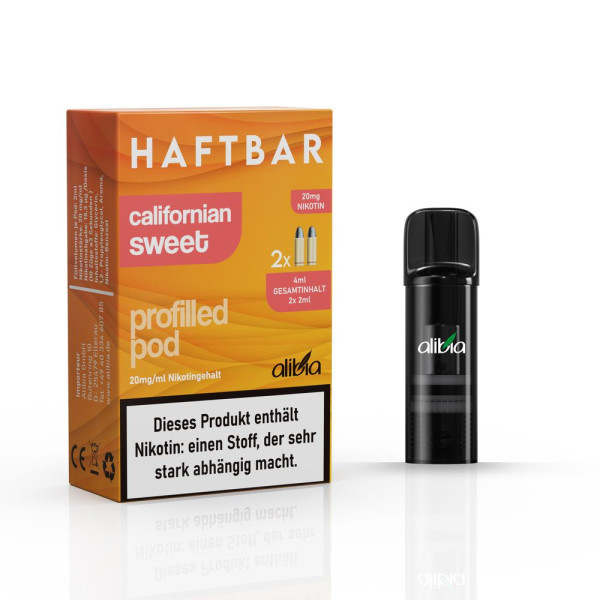 Haftbar Prefilled Pods - California Sweets - 2er Pack