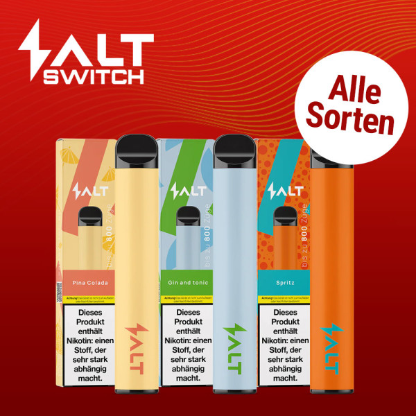 Salt Switch 20mg/ml Alle Sorten