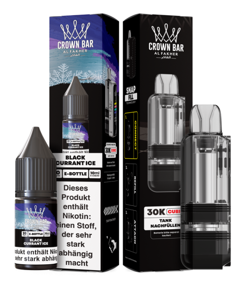 Al Fakher Cubic 30K Pod Blackcurrant Ice
