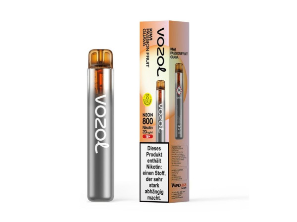 Vozol Neon 800 Kiwi Passion Fruit Guava