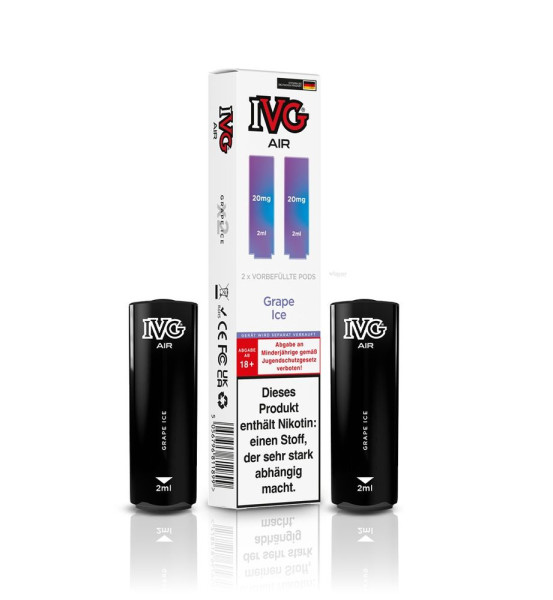 IVG Air 4in1 Pods - Grape Ice (2er Pack)