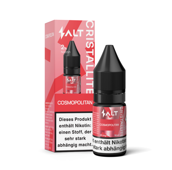 Salt Cristallite Liquid 10ml - Cosmopolitan - 20mg/ml Nikotinstärke