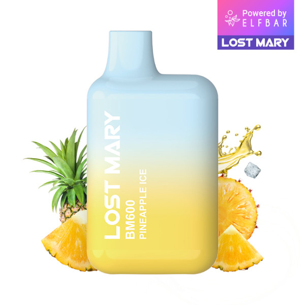 Lost Mary BM600 - Pineapple Ice 20mg Nikotin