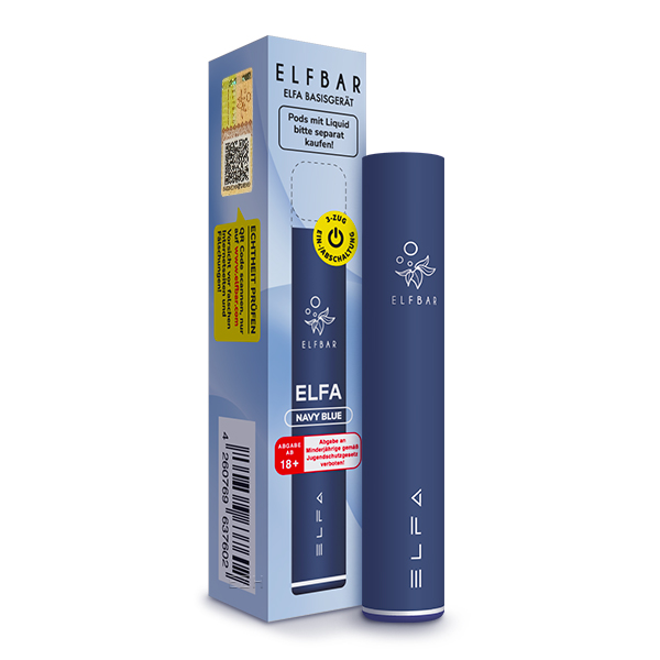 ELFBAR ELFA Pod Kit 500 mAh Akku - Navy Blue | 24vapestore.de