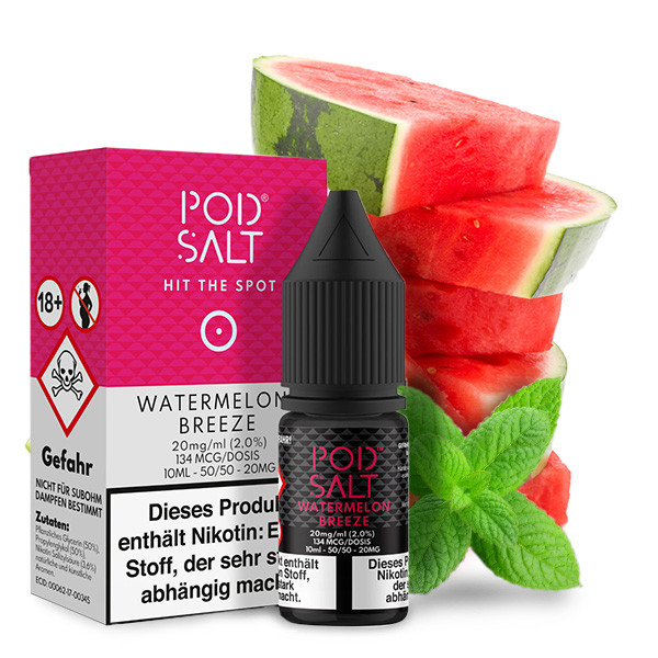 Pod Salt Core - Watermelon Breeze - Nikotinsalz Liquid