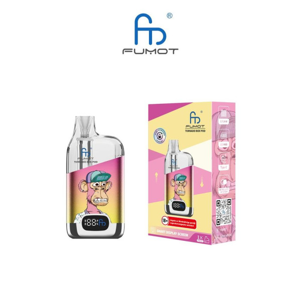 Fumot Tornado Box Pod Kit - Farbe: Yellow Pink