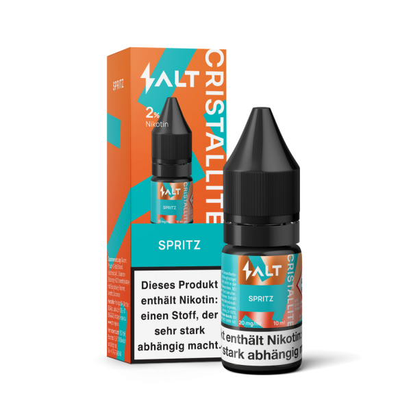 Salt Cristallite Liquid 10ml - Spritz - 20mg/ml Nikotinstärke