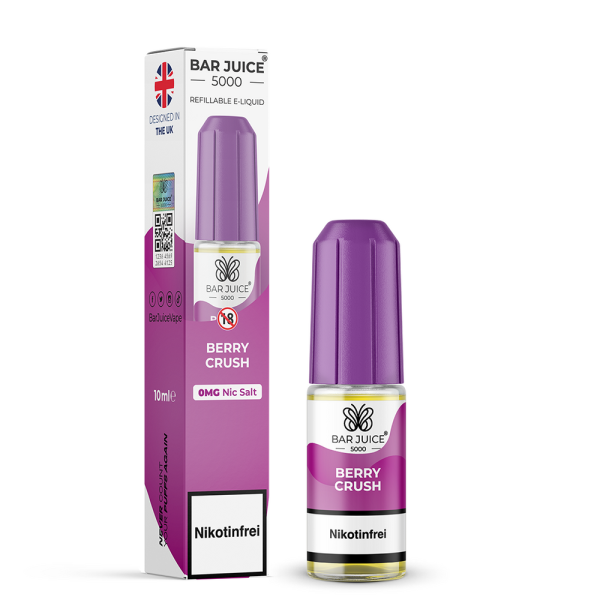 Bar Juice 5000 Nikotinsalz Liquid 10 ml Berry Crush