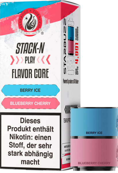 Star Buzz Pod Berry Ice und Blueberry Cherry - 2er Pack - 20mg
