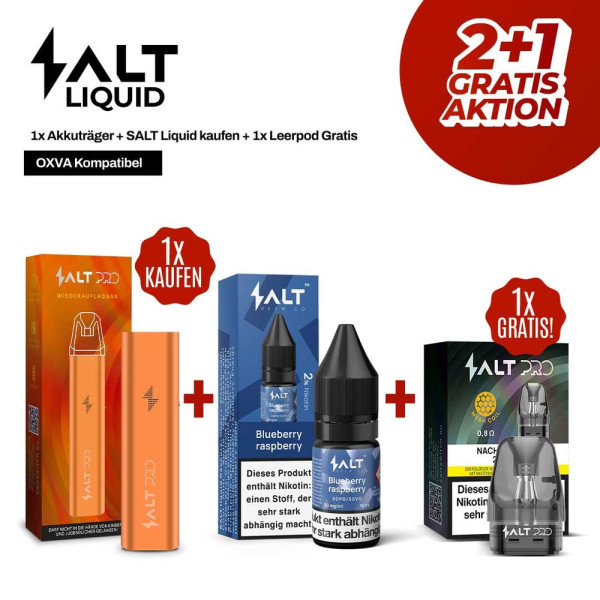 SALT Pro Gratis-Aktion - Salt Liquid