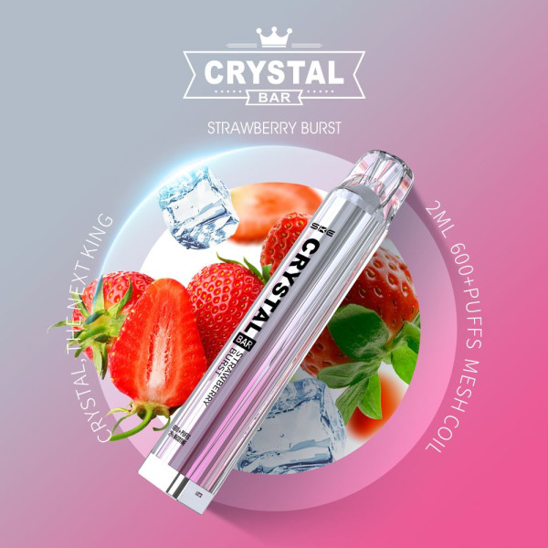 SKE Crystal Bar 600 Strawberry Burst 2% Nikotin