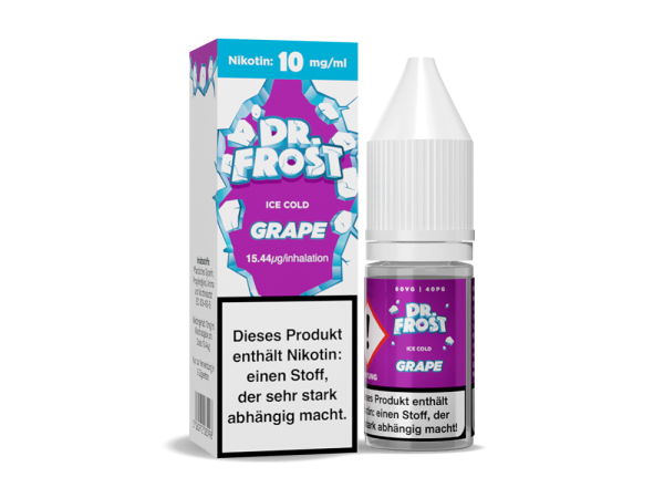 Dr. Frost - Ice Cold - Grape - Nikotinsalz Liquid