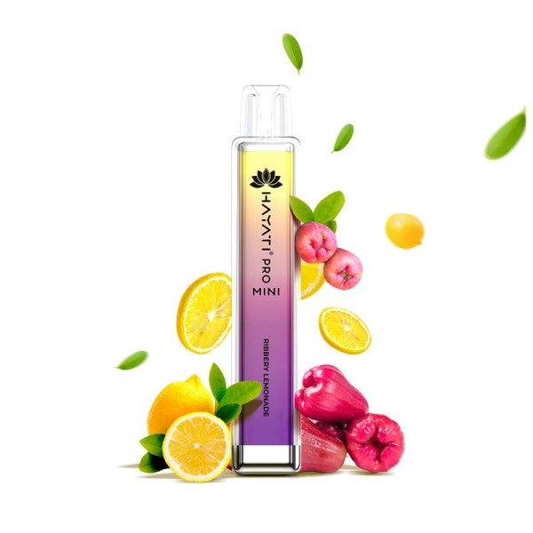 Hayati Pro Mini 800 Riberry Lemonade 20mg Nikotin
