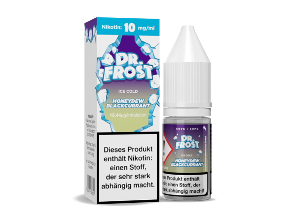 Dr. Frost - Ice Cold - Honeydew Blackcurrant - Nikotinsalz Liquid