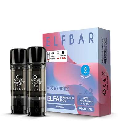 hqd cirak pods günstig kaufen ELFBAR ELFA Golden Tobacco 20mg Nikotin 2er Pack