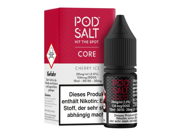 Pod Salt Core - Cherry Ice - Nikotinsalz Liquid