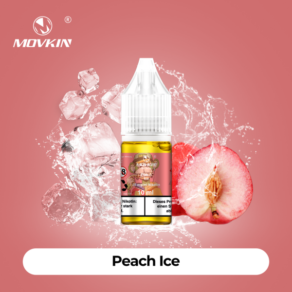 Movkin Liquid - Peach Ice - 10ml