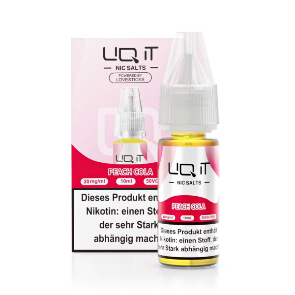 LIQ IT Liquid - Peach Cola
