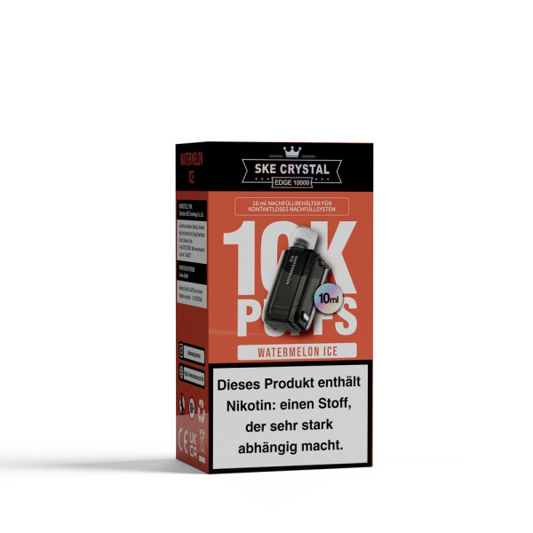 SKE Crystal Edge 10K Watermelon Ice - 10ml Pod