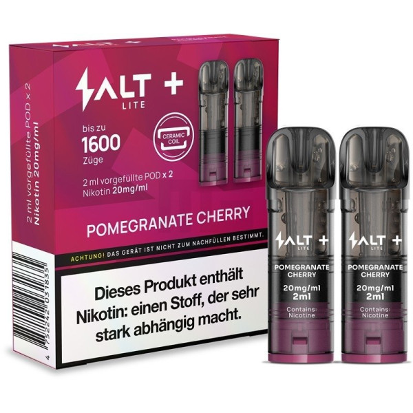 SALT Plus Lite Pods Pomegranate Cherry 20mg/ml