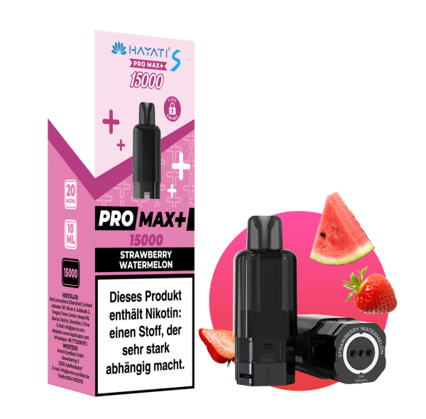 Hayati Pro Max+ 15K Pod Strawberry Watermelon
