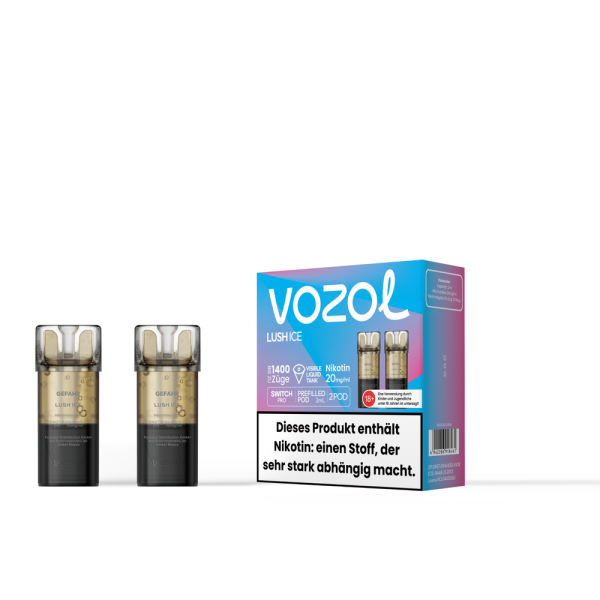 VOZOL Switch Pro Lush Ice 20mg Nikotin 2er Pack