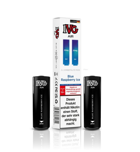 IVG Air 4in1 Pods - Blueberry Raspberry Ice (2er Pack)