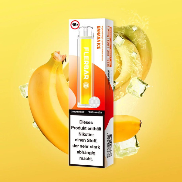 Flerbar M – Banana Ice 20mg Nikotin
